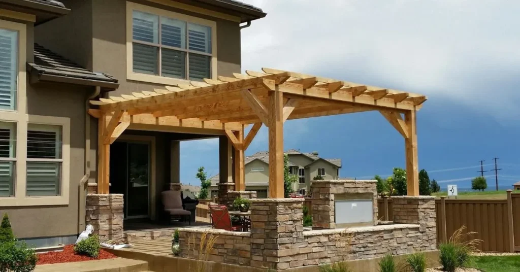 pergola installation