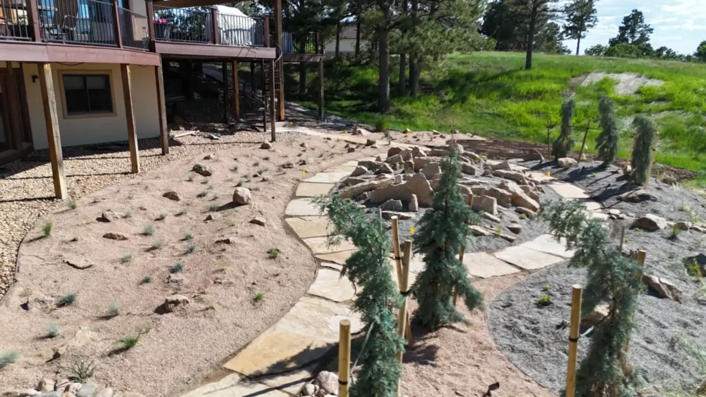 Silica Sand Recommended for stone paver walkway